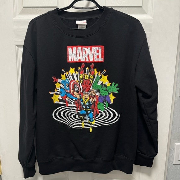Women’s Marvel‎ Crew Neck Sweatshirt - Picture 1 of 8